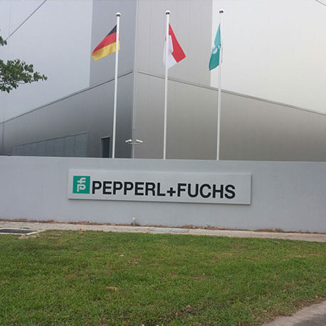 Pepperl Fuchs Flagpoles - Amico Technology International