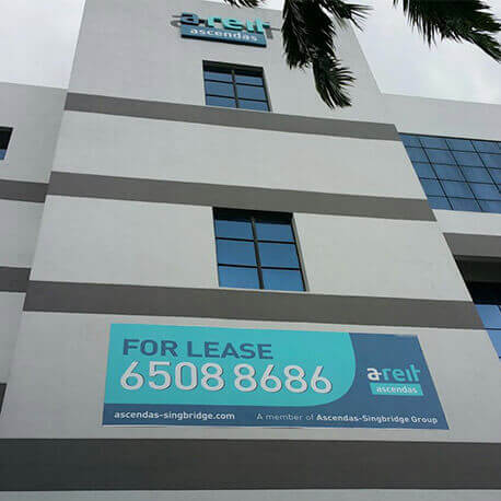 For Lease Hoarding And Interior Stickers - Amico Technology International