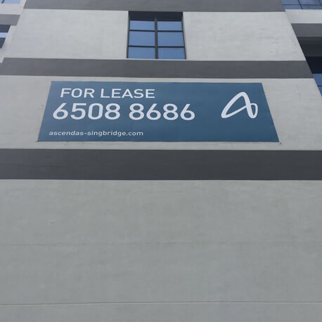 For Lease with Phone Number Hoarding And Interior Stickers - Amico Technology International