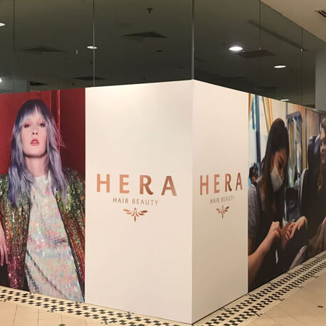 Hera Hair Beauty Hoarding And Interior Stickers - Amico Technology International