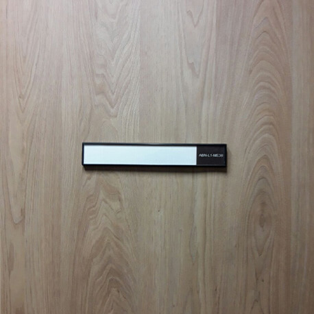 Small White Door Sign - Amico Technology International
