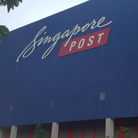Singapore Post Building Sign - Amico Technology International