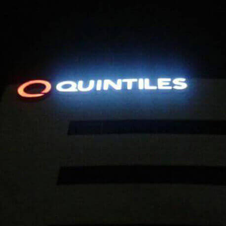 Quintiles Building Sign - Amico Technology International