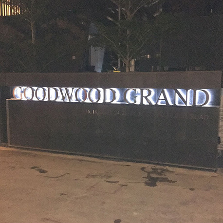 Goodwood Grand Building Sign - Amico Technology International