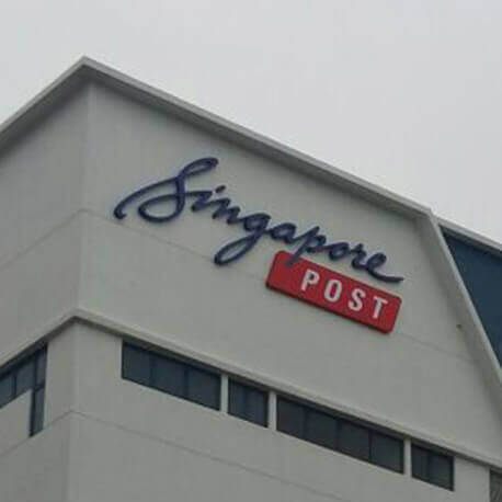 Singapore Post - Large Building Sign - Amico Technology International