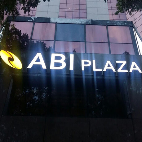 Abi Plaza Building Sign - Amico Technology International