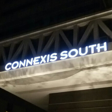 Connexis South Building Sign - Amico Technology International