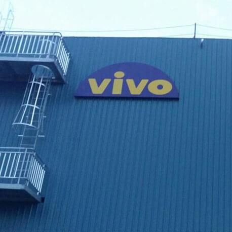 Vivo Building Sign - Amico Technology International