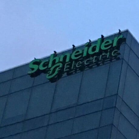 Schneider Building Sign - Amico Technology International