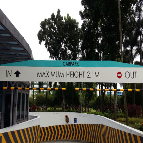 Carpark Maximum Height Sign - Amico Technology International