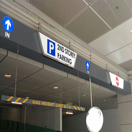 2nd Storey Parking Carpark Sign - Amico Technology International