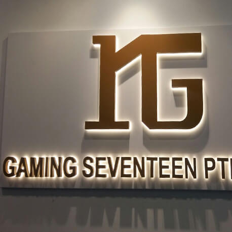 Gaming Reception Signage - Amico Technology International