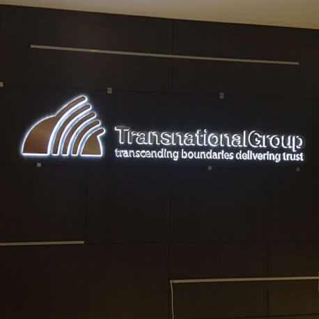 TransNational Group Reception Signages - Amico Technology International