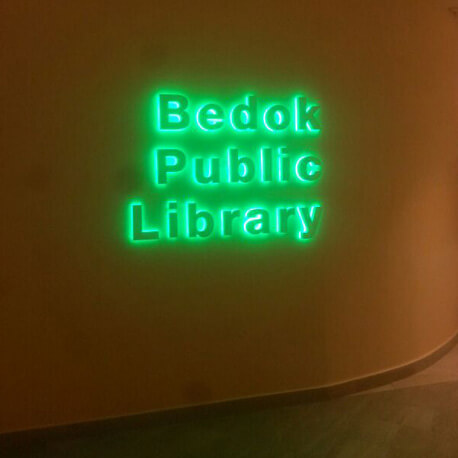 Bedoc Public Library Reception Signages - Amico Technology International