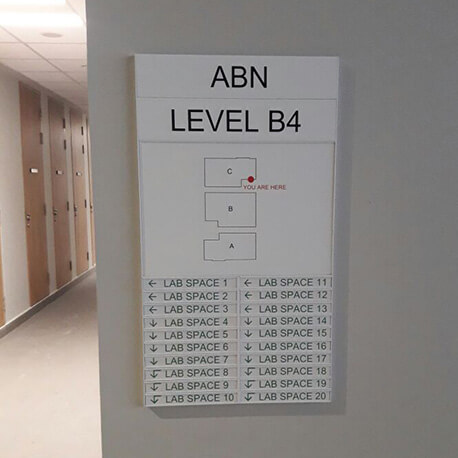 ABN Level B4 Directory Sign - Amico Technology International