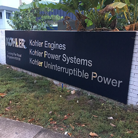 Kohler Entrance Signage - Amico Technology International