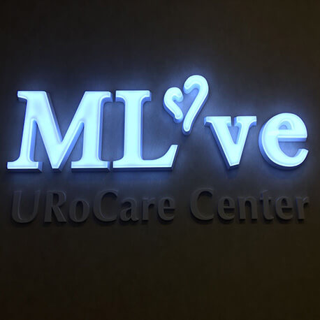 Mlove UroCare Center Entrance Signage - Amico Technology International