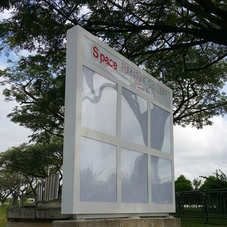 White Space Furniture Gallery Large Advertising Sign - Amico Technology International