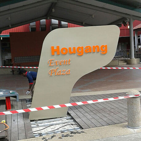 Hougang Event Plaza Directory Sign - Amico Technology International