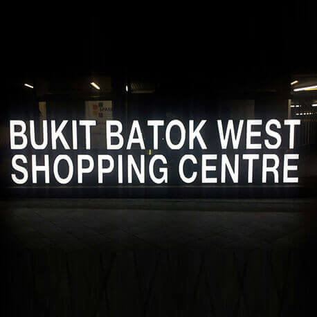 Bukit Batok West Shopping Centre Directory Sign - Amico Technology International