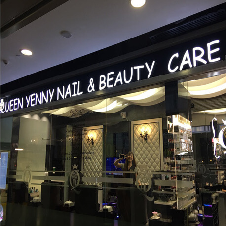 Beauty Care Shopfront Signages - Amico Technology International