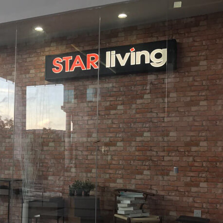 Star Living Shopfront Signages - Amico Technology International