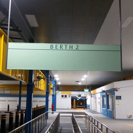Berth 2 Wayfinding Signs - Amico Technology International
