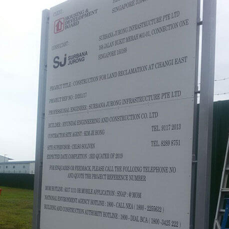 Project Description Construction Signboard - Amico Technology International