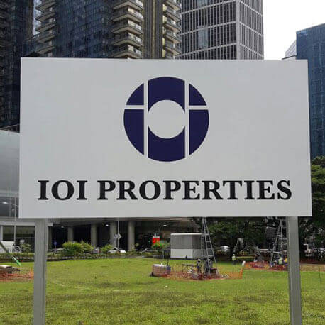 IOI Properties Construction Signboard - Amico Technology International