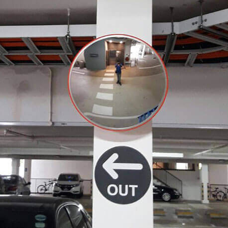 Mall Parking Convex Mirror - Amico Technology International