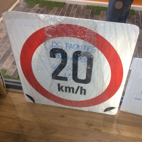 20 Km/h Solar Road Sign - Amico Technology International