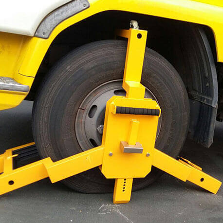 Yellow Big Wheel Clamp - Amico Technology International